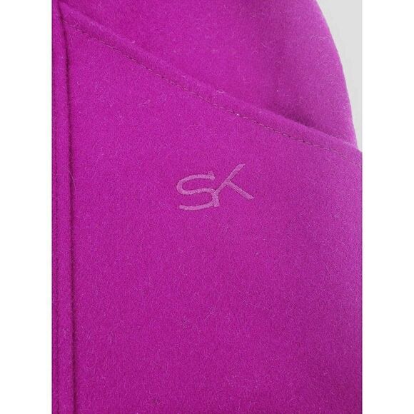 Stormy Kromer SK The Ida Outfitter Fushia Raspberry Pink Vest Wool Full Zip - Picture 8 of 15